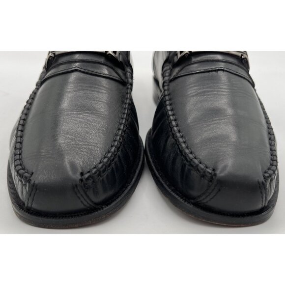 Allen Edmonds Larissa Black Leather Horsebit Loafers Mens Size 9.5D Dress Shoes main image 8